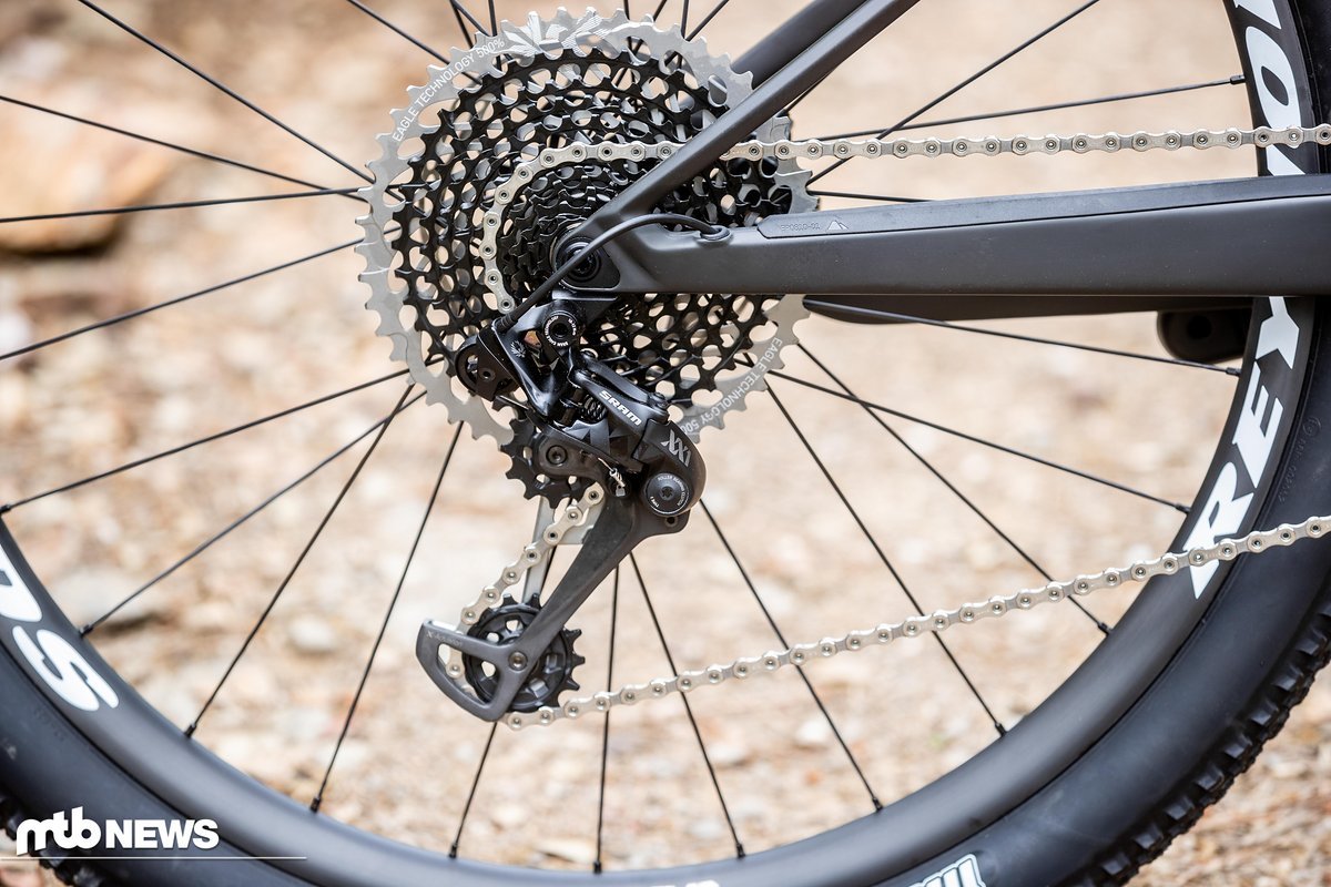 Canyon bietet die Bikes mit SRAM und Shimano-Antrieben an Canyon bietet die Bikes mit SRAM und Shimano-Antrieben an