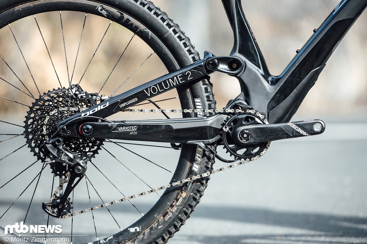 Geschaltet wurde an unserem Testbike mit der SRAM GX Eagle-Gruppe Geschaltet wurde an unserem Testbike mit der SRAM GX Eagle-Gruppe