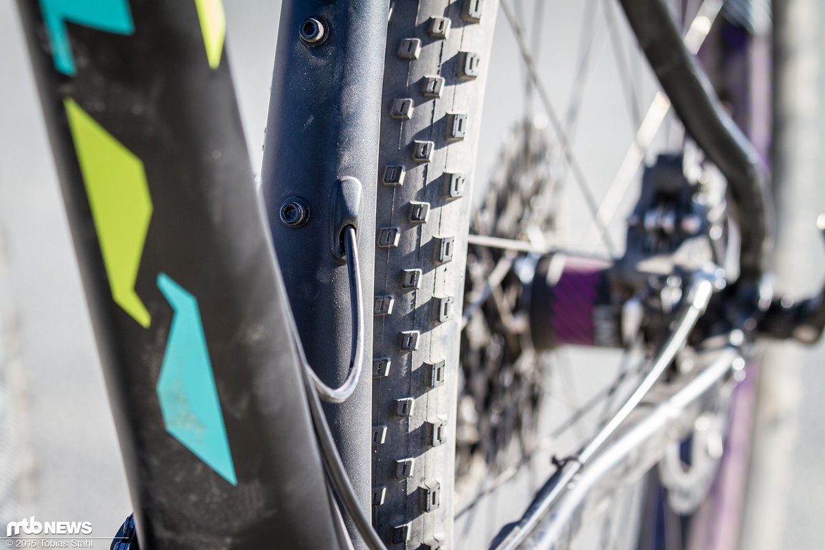 Mitgedacht: Auch am Trail-Hardtail verbaut Trek eine vom Lenker verstellbare Sattelstütze Mitgedacht: Auch am Trail-Hardtail verbaut Trek eine vom Lenker verstellbare Sattelstütze