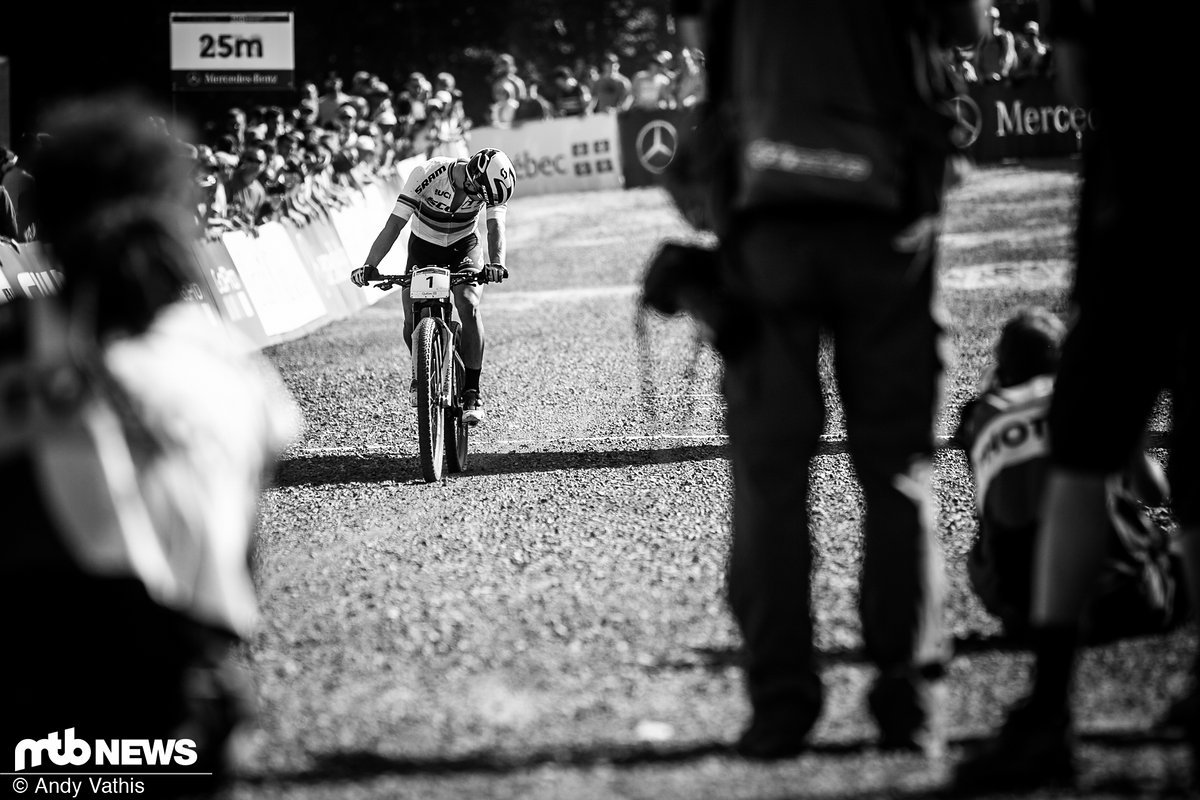 Kein Jubel von Nino Schurter Kein Jubel von Nino Schurter