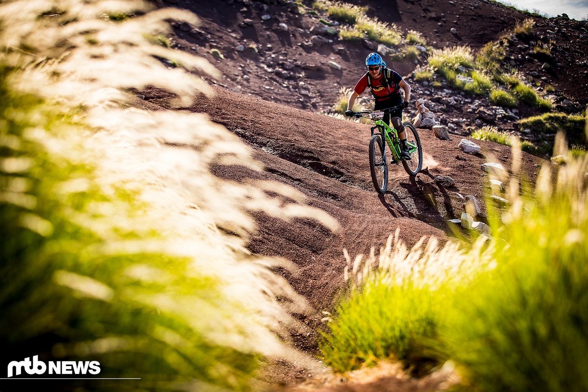 In den Drift bringt man das laufruhige Enduro nur schwer In den Drift bringt man das laufruhige Enduro nur schwer