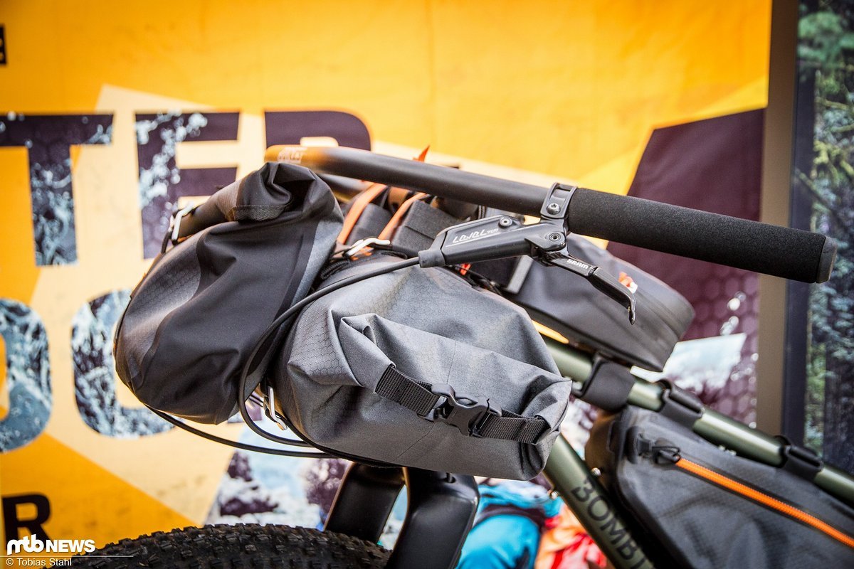 Das ORTLIEB Handlebar-Pack S ist schmal genug auch für nicht-800-mm-Lenker Das ORTLIEB Handlebar-Pack S ist schmal genug auch für nicht-800-mm-Lenker