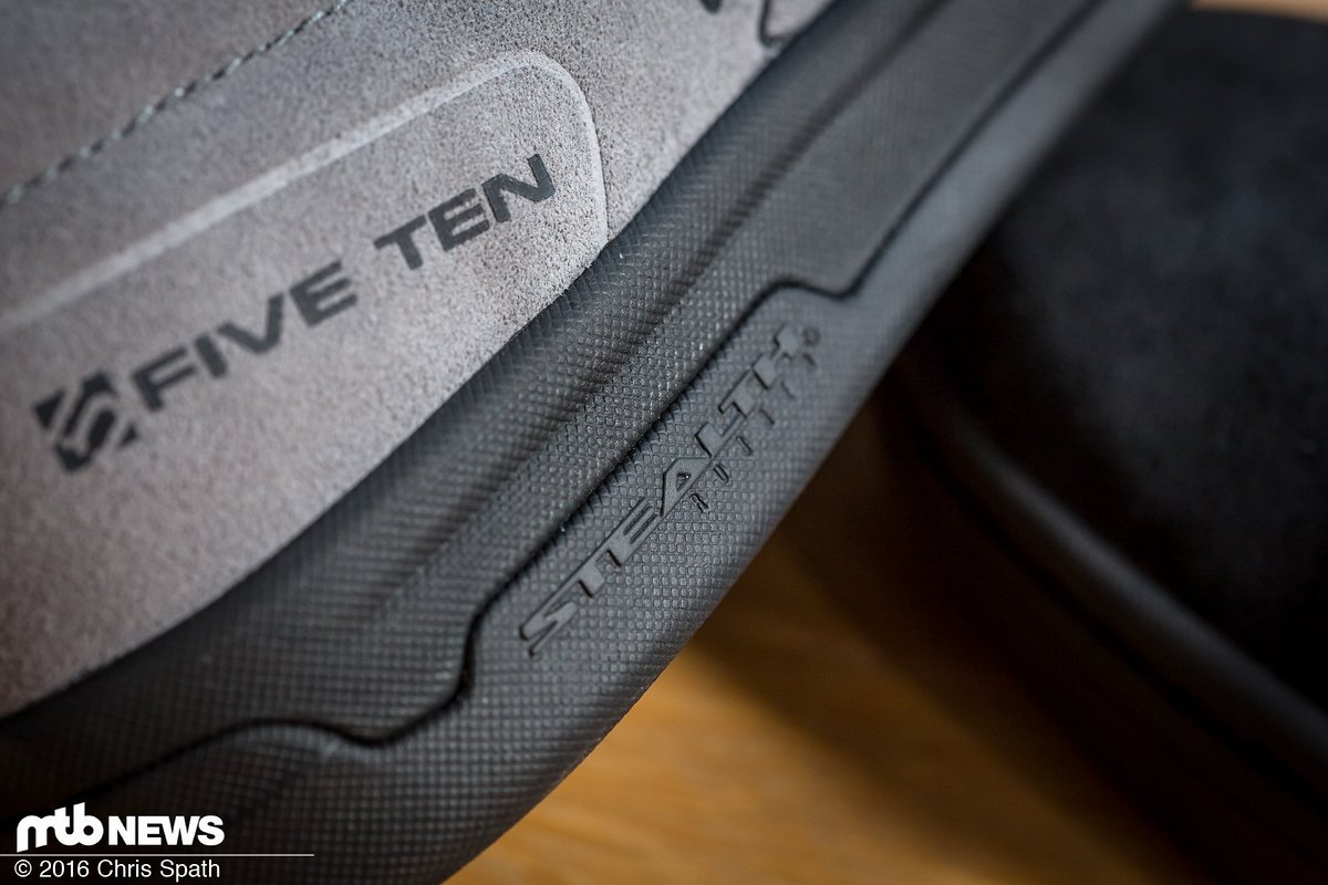 Bei der Sohle handelt es sich um die Stealth S1, bekannt vom Modell Freerider. Bei der Sohle handelt es sich um die Stealth S1, bekannt vom Modell Freerider.