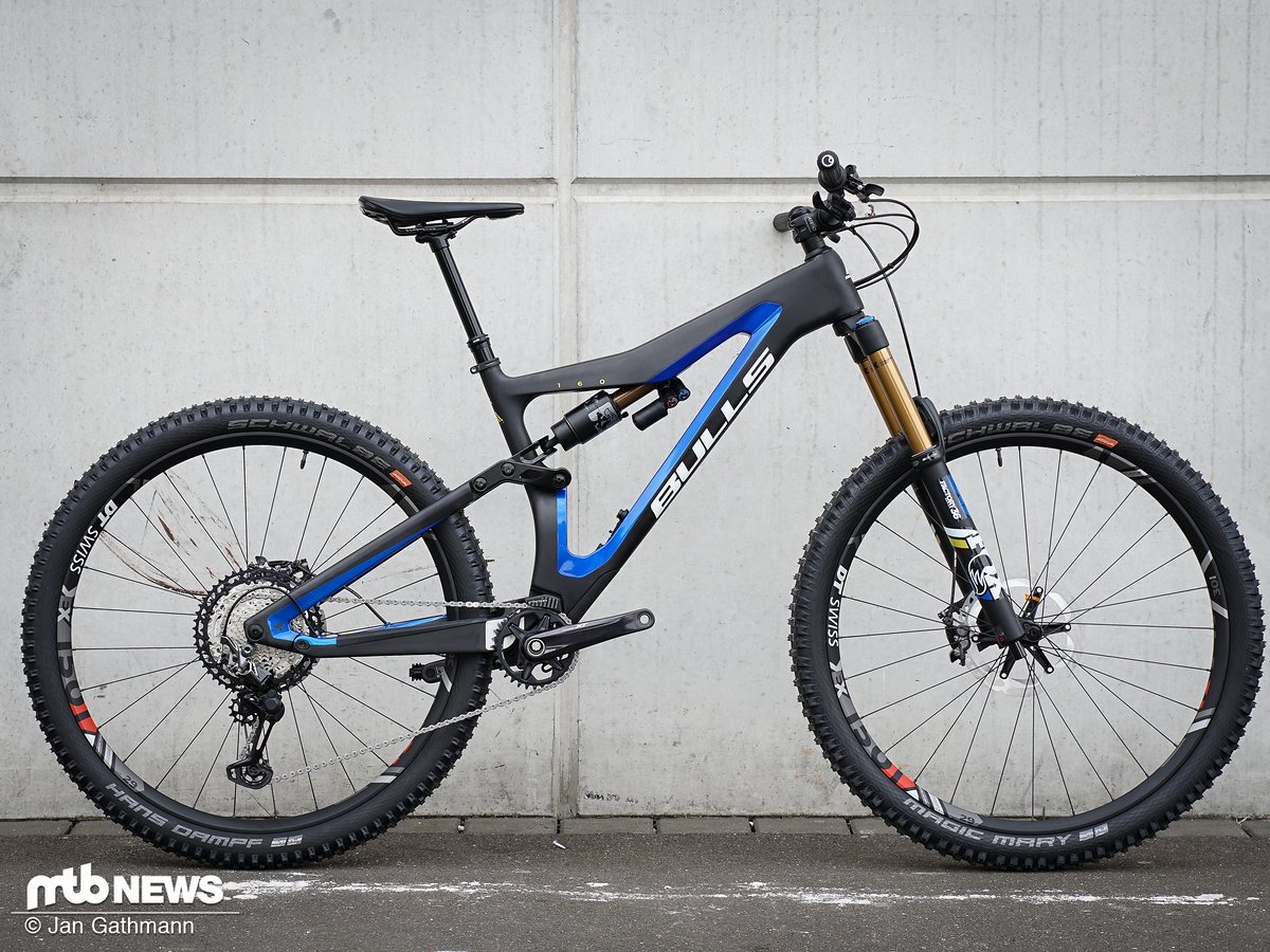 Das neue Bulls Wild Creed kommt mit 29"-Laufrädern sowie 160 mm Federweg an Front und Heck Das neue Bulls Wild Creed kommt mit 29"-Laufrädern sowie 160 mm Federweg an Front und Heck