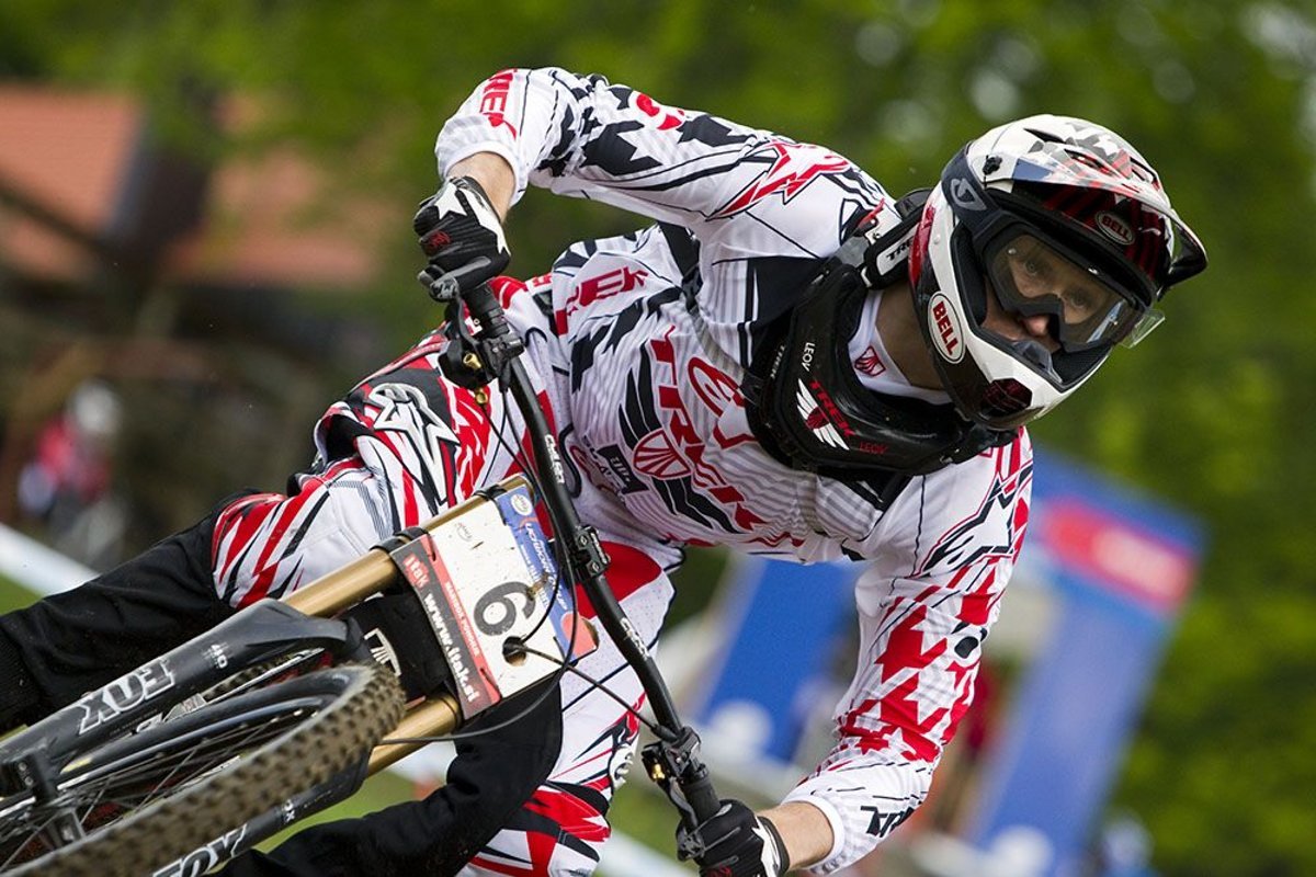 Der Neuseeländer blickt auf viele Jahre Erfahrung im Downhill-Weltcup zurück Der Neuseeländer blickt auf viele Jahre Erfahrung im Downhill-Weltcup zurück