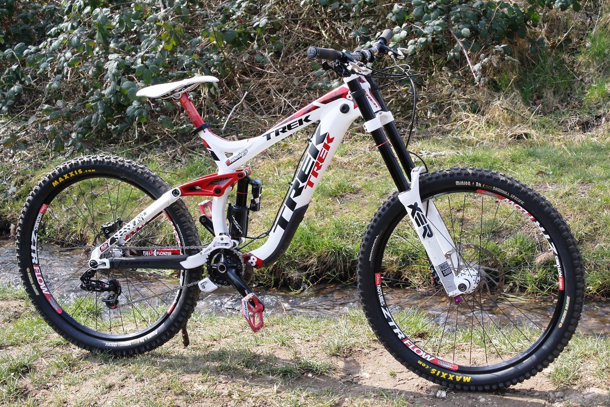 Der erste Aufbau des Trek Der erste Aufbau des Trek
