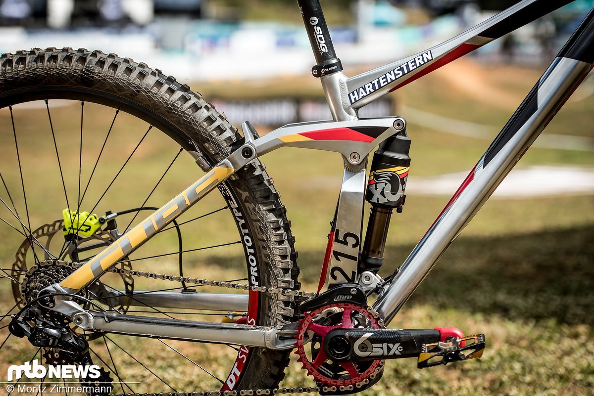 Max geht in Australien auf dem 29er-Prototypen des Cube Two15 an den Start Max geht in Australien auf dem 29er-Prototypen des Cube Two15 an den Start