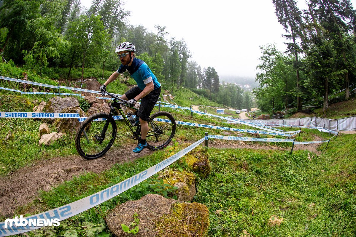 Mit dem Cannondale F-S im Dual Uphill in Albstadt Mit dem Cannondale F-S im Dual Uphill in Albstadt