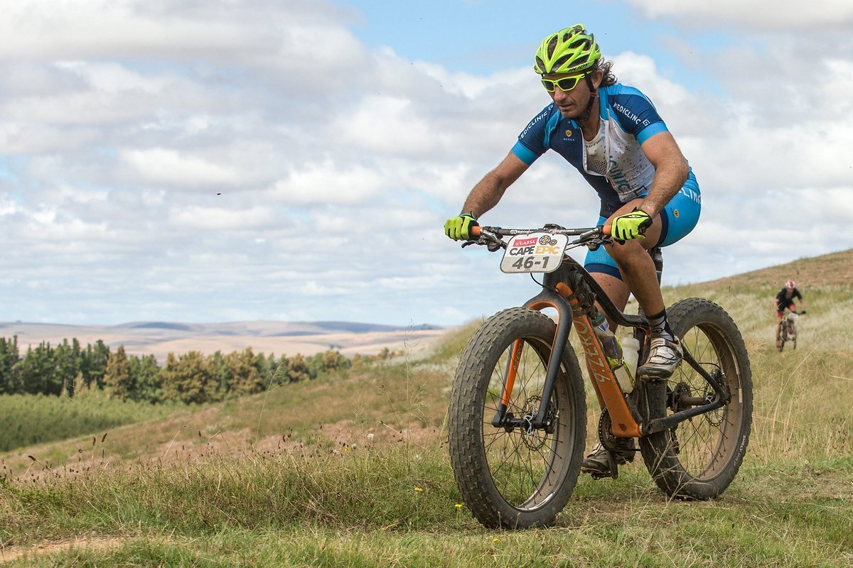 Mannie Heymans - warum fährt man das Cape Epic mit einem Fatbike - Cape Epic 2014 Prolog - Foto von Greg Beadle-Cape Epic-SPORTZPICS Mannie Heymans - warum fährt man das Cape Epic mit einem Fatbike - Cape Epic 2014 Prolog - Foto von Greg Beadle-Cape Epic-SPORTZPICS