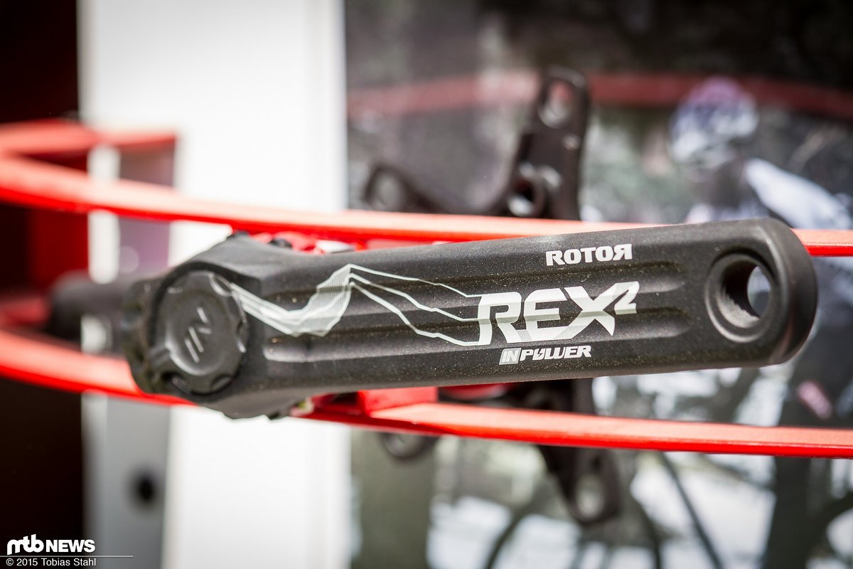 Die Rotor Rex 2.2 / 2.1 ist mit einem integrierten Kraftmesser ausgestattet, der in der Welle steckt Die Rotor Rex 2.2 / 2.1 ist mit einem integrierten Kraftmesser ausgestattet, der in der Welle steckt