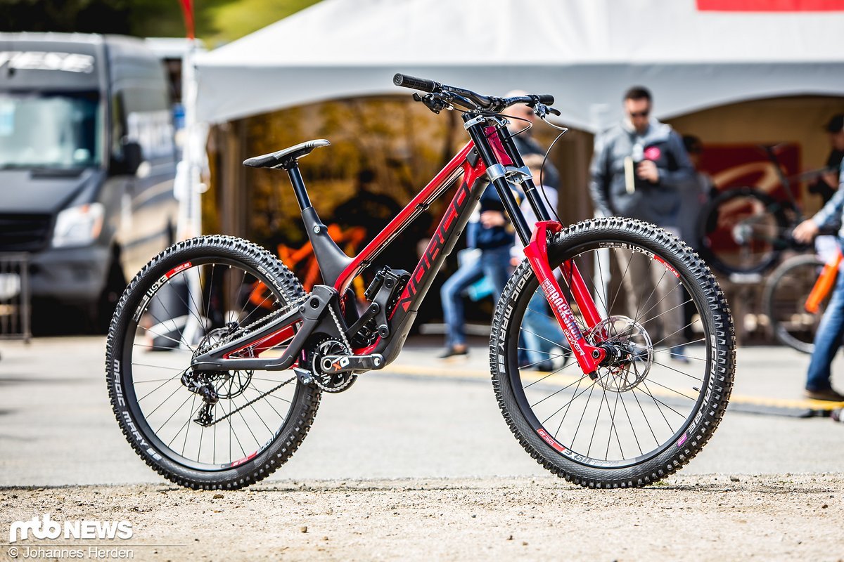 Das neue Norco Aurum HSP – bereits im Downhill World Cup unterwegs Das neue Norco Aurum HSP – bereits im Downhill World Cup unterwegs