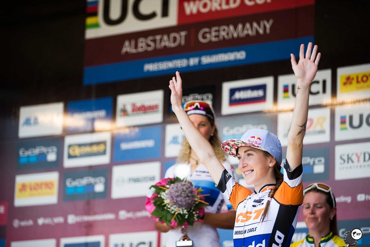 Yana Belomoina fuhr im letzten Jahr in Albstadt unaufhaltsam zu ihrem ersten Weltcupsieg Yana Belomoina fuhr im letzten Jahr in Albstadt unaufhaltsam zu ihrem ersten Weltcupsieg