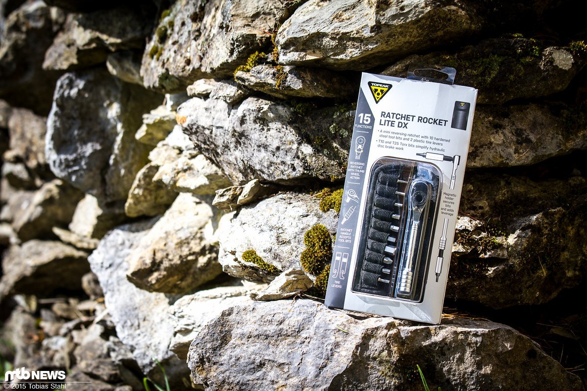 Die Topeak Ratchet Rocket Lite DX ist eine kleine Mini-Feinzahnratsche mit Umschaltfunktion Die Topeak Ratchet Rocket Lite DX ist eine kleine Mini-Feinzahnratsche mit Umschaltfunktion