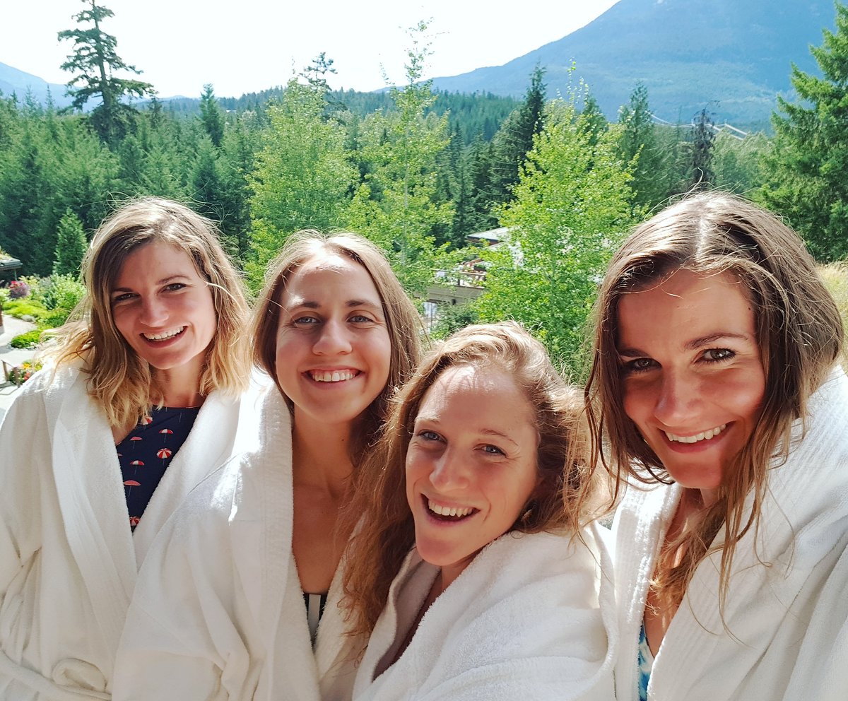 Mit einem Nachmittag im Scandinavian Spa in Whistler können wir uns nach dem Rennen perfekt erholen und uns auf unsere Crankworx-Ferien vorbereiten ;-) Mit einem Nachmittag im Scandinavian Spa in Whistler können wir uns nach dem Rennen perfekt erholen und uns auf unsere Crankworx-Ferien vorbereiten ;-)
