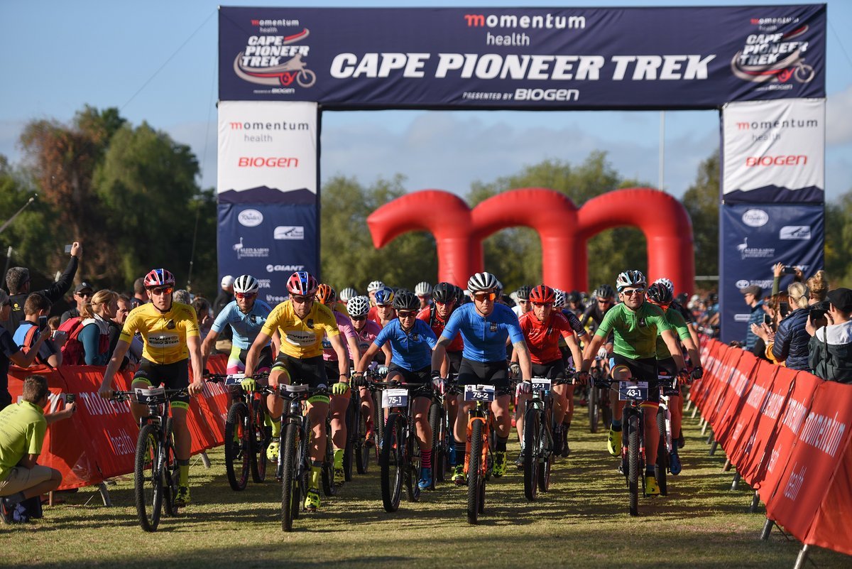 Der letzte Start der Woche - noch 64 Kilometer trennten uns zu diesem Zeitpunkt vom endgültigen Finish des Cape Pioneer Trek Der letzte Start der Woche - noch 64 Kilometer trennten uns zu diesem Zeitpunkt vom endgültigen Finish des Cape Pioneer Trek