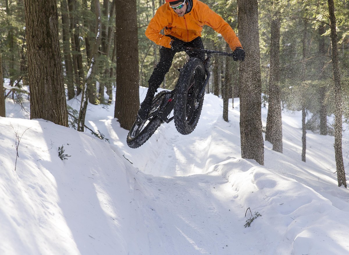 Fatbike bedeutet nicht unbedingt träge Fatbike bedeutet nicht unbedingt träge