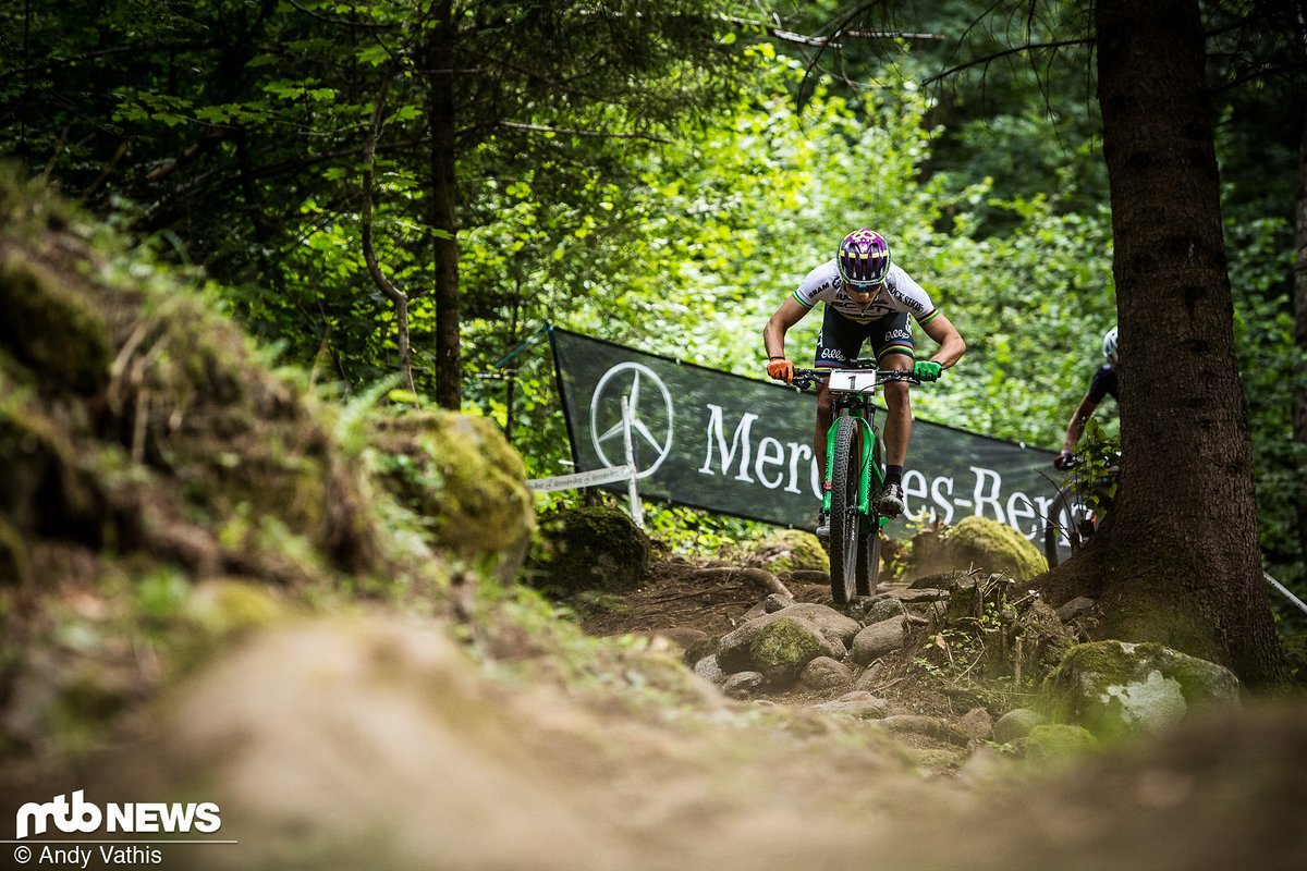 Schurter gibt Gas im Downhill Schurter gibt Gas im Downhill