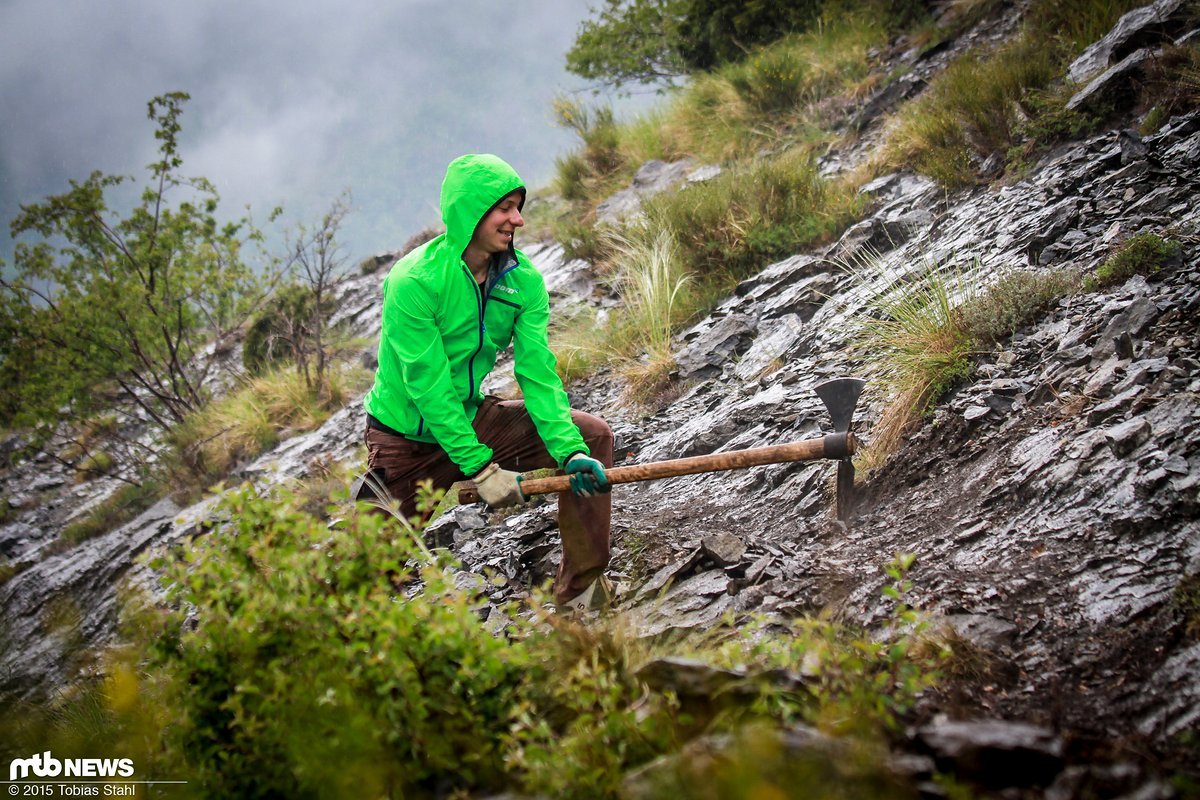 Regen von oben, Schweiß von innen Regen von oben, Schweiß von innen