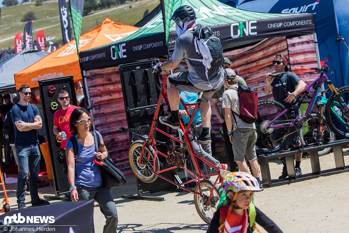 Motto: YOLO! Dieser Herr fuhr sämtliche Festivaltage durchgängig im Wheelie umher. Einen Abflug haben wir glücklicherweise nicht sehen müssen Motto: YOLO! Dieser Herr fuhr sämtliche Festivaltage durchgängig im Wheelie umher. Einen Abflug haben wir glücklicherweise nicht sehen müssen