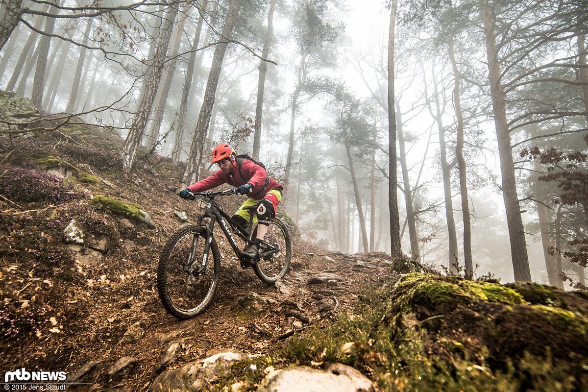 XC-Trailbikes in ihrem Element XC-Trailbikes in ihrem Element