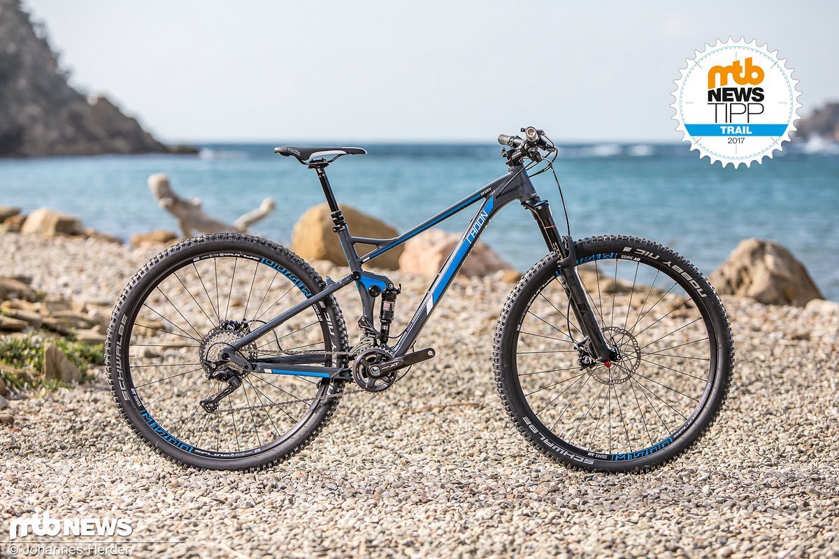 Das Radon Skeen Trail macht seinem Namen alle Ehre und stellt das beste Trailbike in unserem Test dar Das Radon Skeen Trail macht seinem Namen alle Ehre und stellt das beste Trailbike in unserem Test dar