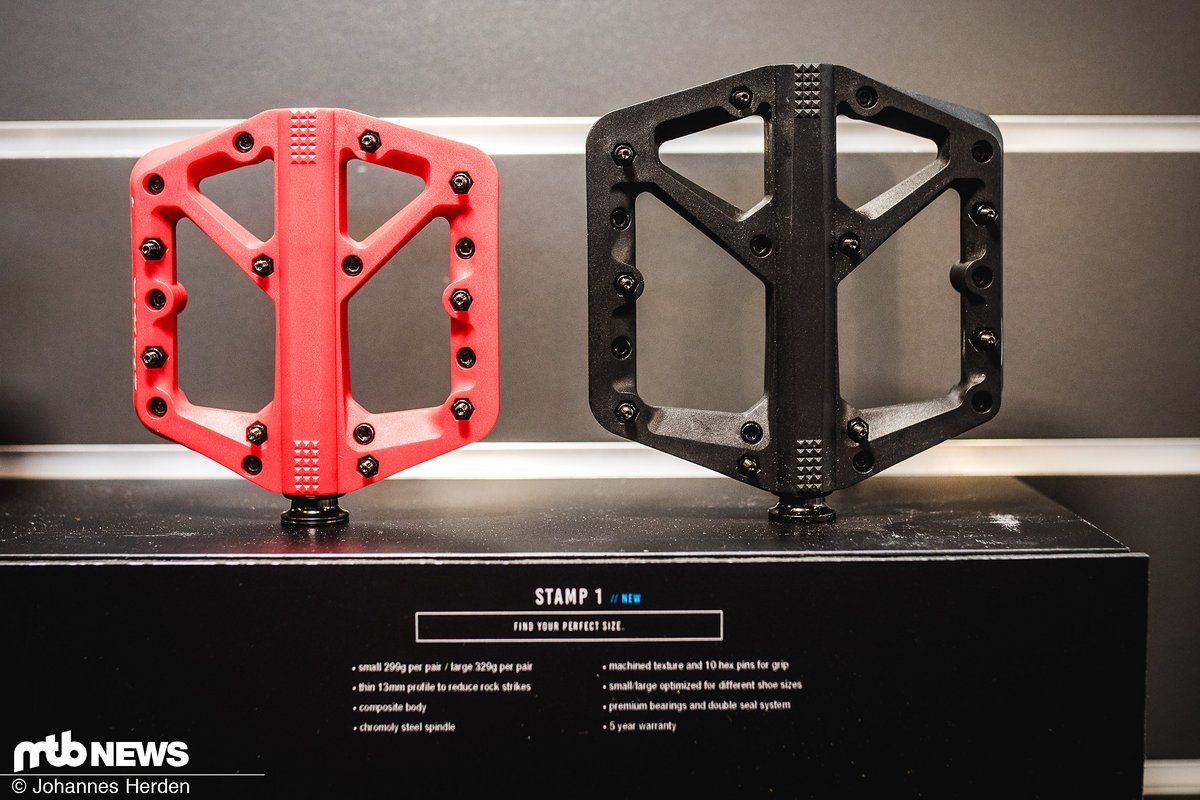 Das Crankbrothers Stamp 1 in Polycarbonat-Variante Das Crankbrothers Stamp 1 in Polycarbonat-Variante