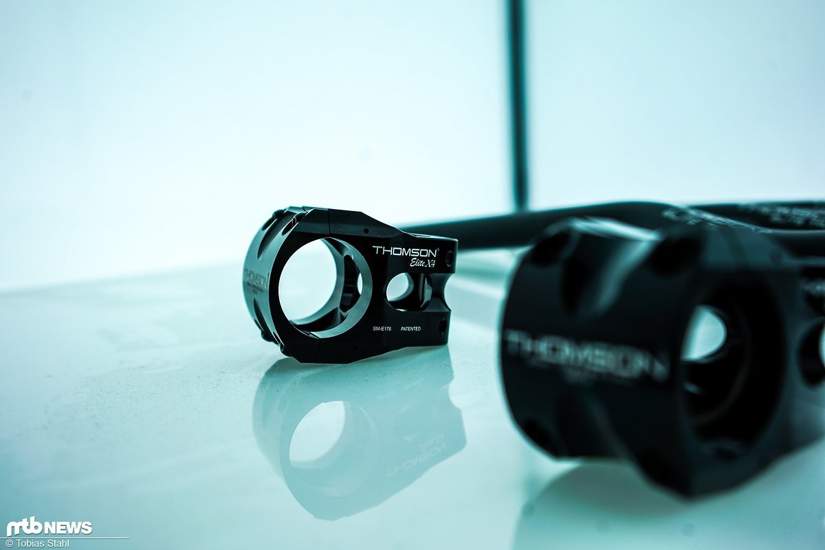32 mm misst der kürzeste Vorbau, insgesamt werden drei Längen und drei Rise-Optionen für die 800 mm breiten Lenker angeboten 32 mm misst der kürzeste Vorbau, insgesamt werden drei Längen und drei Rise-Optionen für die 800 mm breiten Lenker angeboten