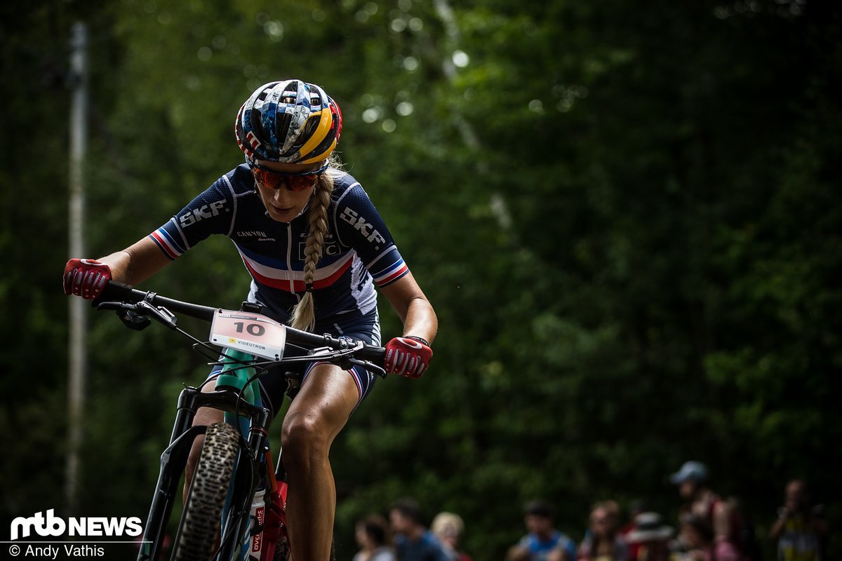 Als frisch gebackene Weltmeisterin gilt Pauline Ferrand-Prevot natürlich auch beim Weltcupfinale in Snowshoe zu den Favoritinnen! Als frisch gebackene Weltmeisterin gilt Pauline Ferrand-Prevot natürlich auch beim Weltcupfinale in Snowshoe zu den Favoritinnen!