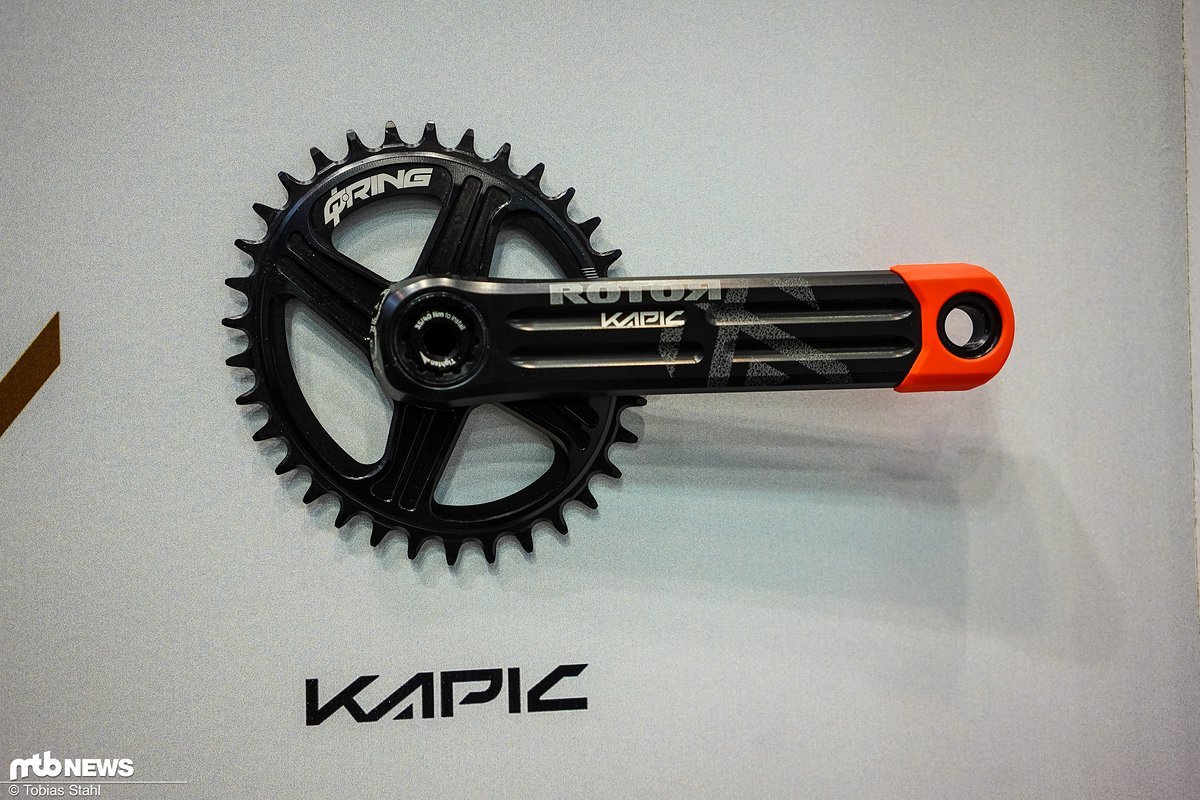 Rotor bietet eine Reihe passender Kurbeln für die neue 1x13 Schaltung an Rotor bietet eine Reihe passender Kurbeln für die neue 1x13 Schaltung an