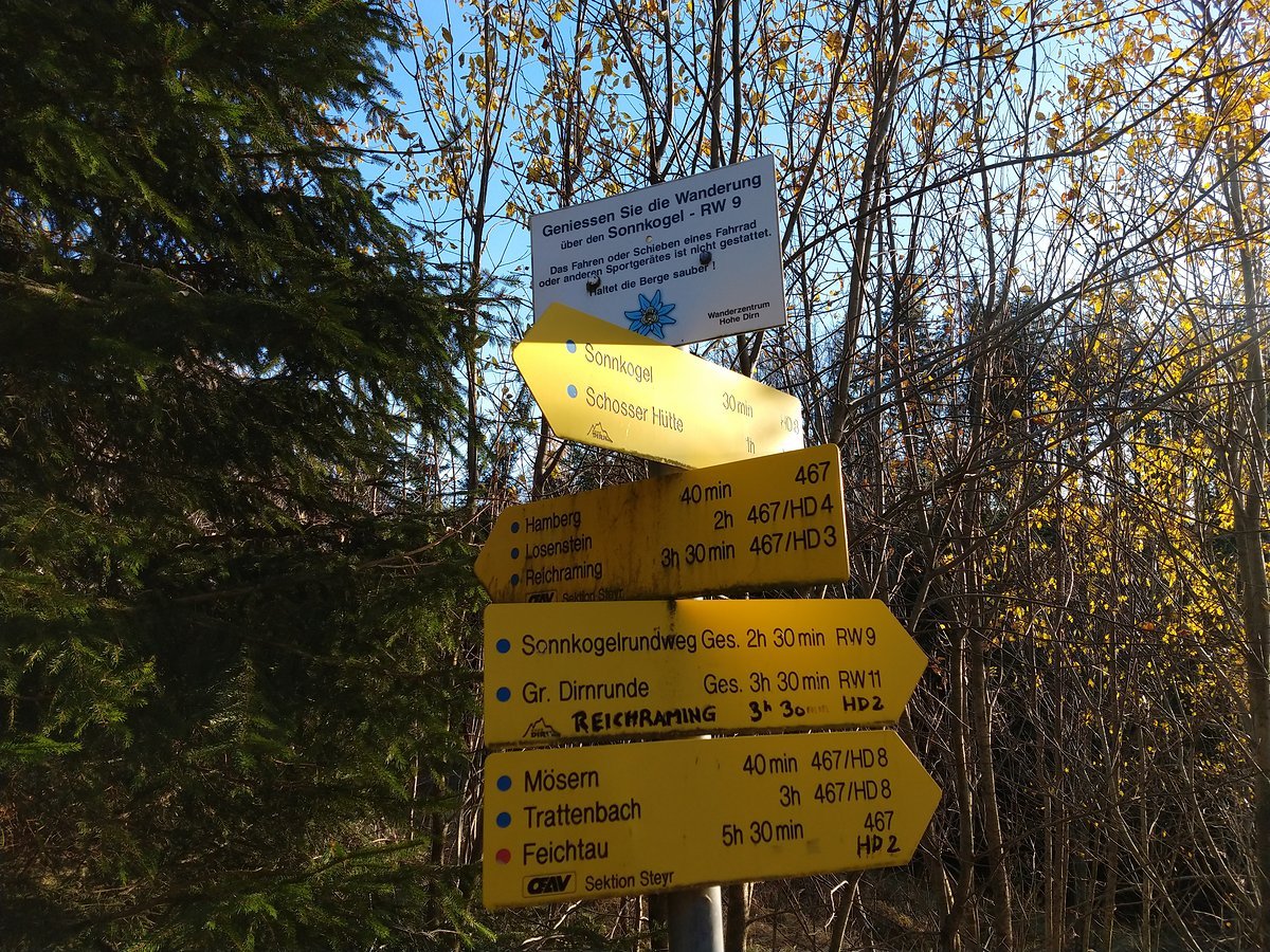 Genießen Sie die Wanderung über den Sonnkogel Genießen Sie die Wanderung über den Sonnkogel