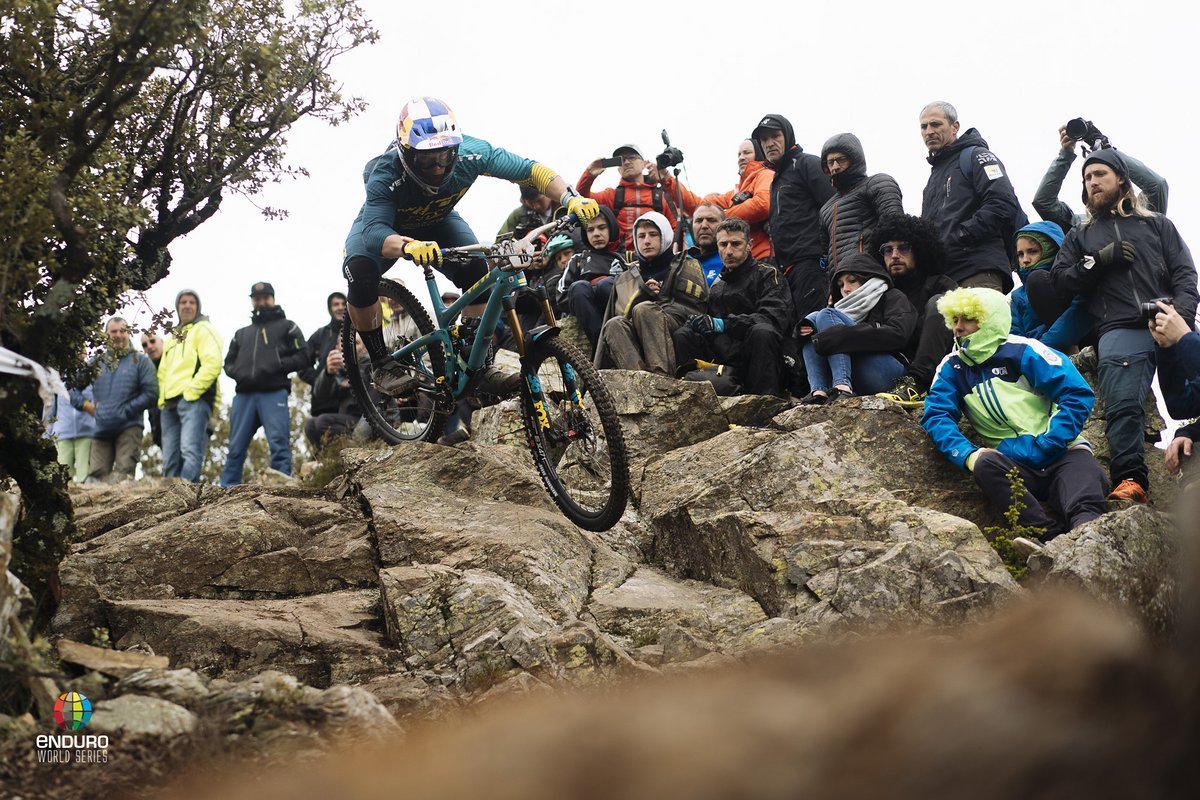 Richie Rude konnte die EWS in Orlagues, Frankreich, gewinnen Richie Rude konnte die EWS in Orlagues, Frankreich, gewinnen