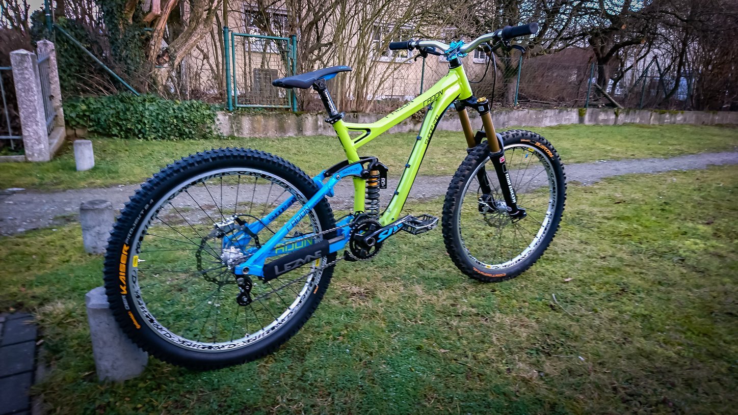 radon swoop 210 downhill