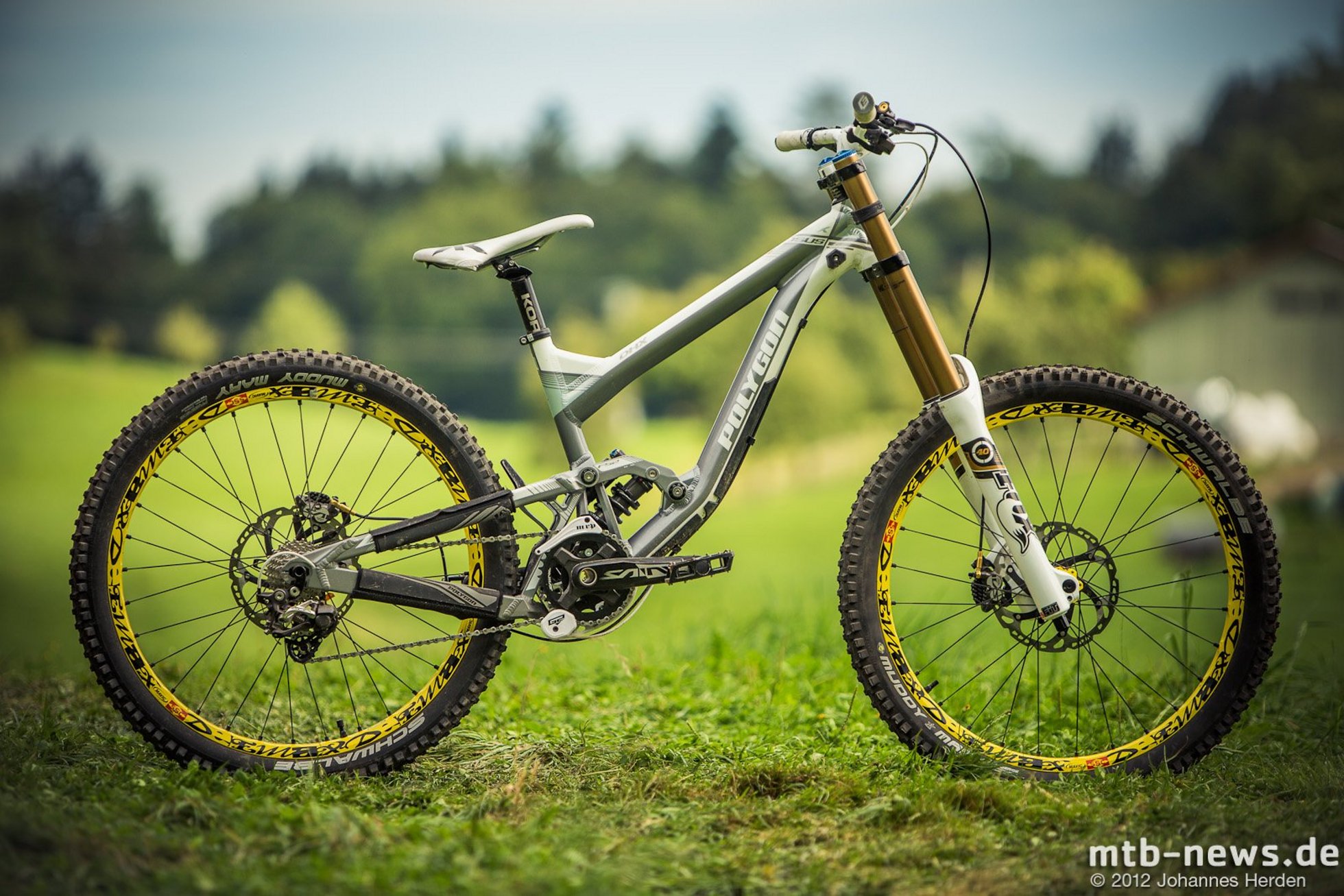 Foto Polygon  Colossus DH  Bike  MTB News de