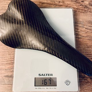 Gewicht Selle Royal Sattel SLR Titanium Carbon selfmade DIY 