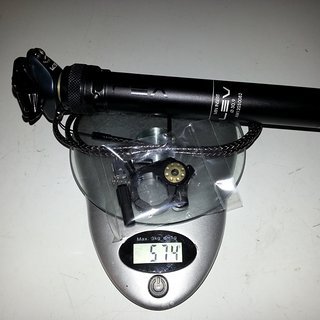 Gewicht Kind Shock Sattelstütze höhenverstellbar LEV  30,9 x 385mm
