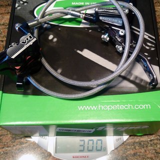 Gewicht Hope Scheibenbremse Tech 3 V4 VR, 950mm