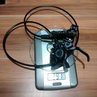 Gewicht Shimano Scheibenbremse XT BR-M785 / BL-M785 VR, 1000mm