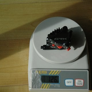 Gewicht Shimano Scheibenbremse GRX BR-RX810 Hinten