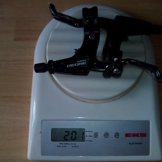 Gewicht Shimano Felgenbremse Deore BL-T610 22,2mm