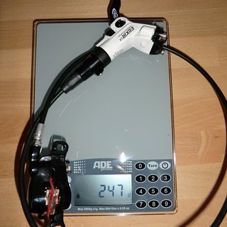 Gewicht Avid Scheibenbremse Elixir CR VR, 770mm