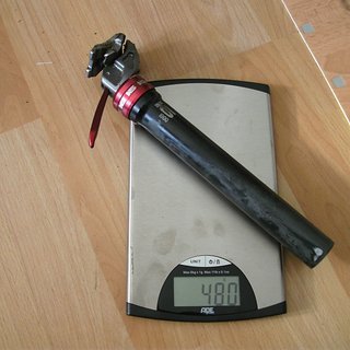 Gewicht Kind Shock Sattelstütze höhenverstellbar i900 31.6 x 385mm