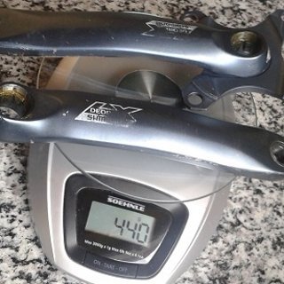Gewicht Shimano Kurbel fc-m571 175mm