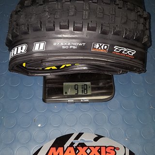 Gewicht Maxxis Reifen Minion DHR II 27,5 x 2,40 WT EXO TR 27,5 x 2,40 WT