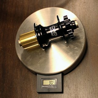 Gewicht Hope Nabe Pro 2 Evo 135mm/12, 32-Loch