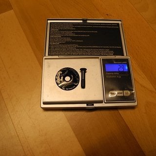 Gewicht Extralite Ahead-Kappe HyperCap 1 1/8"