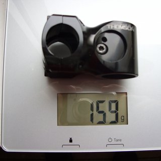 Gewicht Thomson Vorbau Elite 25.4mm, 50mm, 0°