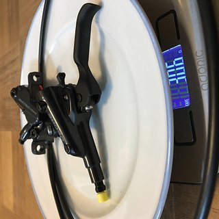 Gewicht Shimano Scheibenbremse Deore BL-M6100/BR-M6120 1000mm