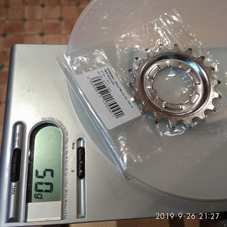 Gewicht Shimano Nabenschaltungen Ritzel (Alfine/Nexus) 18Z