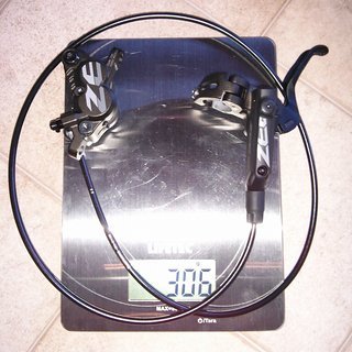 Gewicht Shimano Scheibenbremse Zee BR-M640-L VR, 1000mm