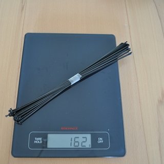 Gewicht Sapim Speiche D-Light 272mm, 32 Stück